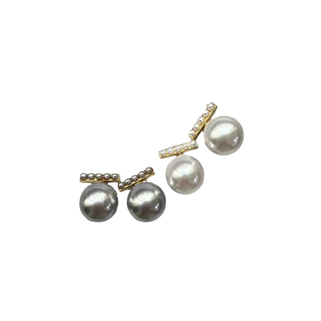 Pearl Earrings Women'S Stud Earrings Unique Light Luxury Earrings Light Luxury Small Fragrant Style High-End Earrings