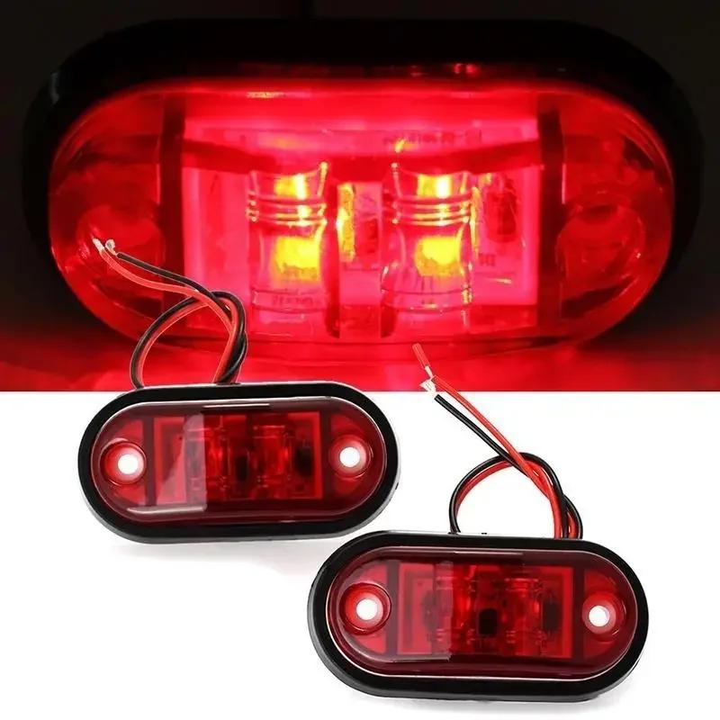 1 Pcs Truck 12V24V Universal Waterproof LED Side Taillights Mesh Car Lights Piranha E4 Trailer Signal Turn Signals