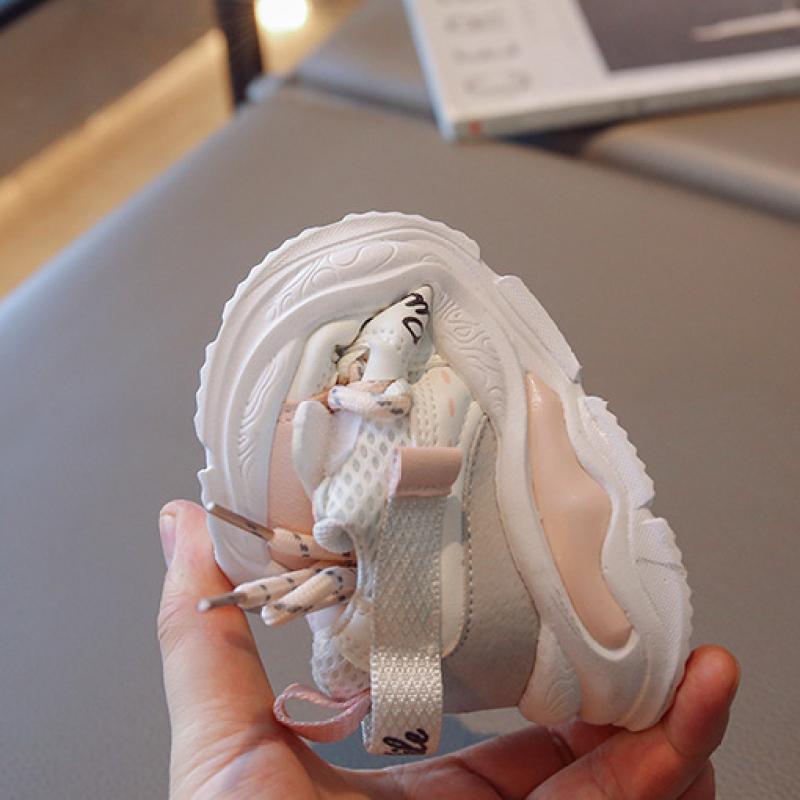 Dětské batolecí boty pro chlapce Dívky Prodyšná síťovina Malé děti Ležérní Tenisky Neklouzavé Dětské Sportovní boty tenis