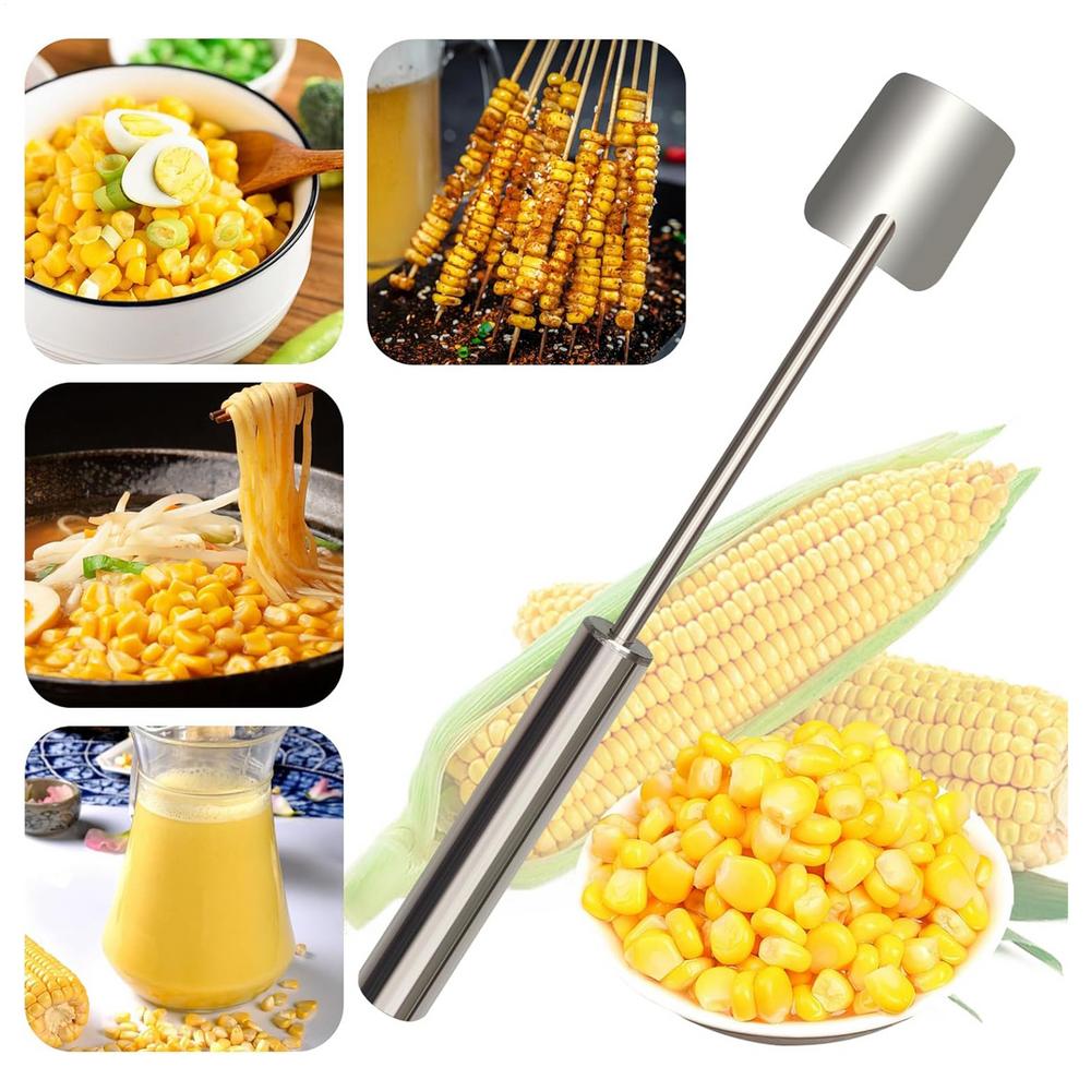 Sbucciacob, Sgranacobbi, Rimuovi Chicchi di Mais, Manico Ergonomico, Sbuccia Mais, Gadget da Cucina, Sbuccia Mazza di Mais