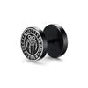 Gothic Norse Viking Runes Stud Earrings for Men Boys,Rock Punk Stainless Steel Valknut Wolf Head Compass Celtic Knot Earrings