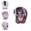 Mousepad Bidimensional Macio e Ergonômico com Design de Peito 3D Anime para Conforto