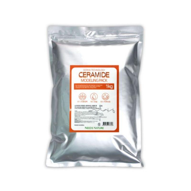 NEEDS NATURE Derma Tech Modeling Pack 1kg - Maschera di Gomma Coreana Professionale per Spa Casalinga