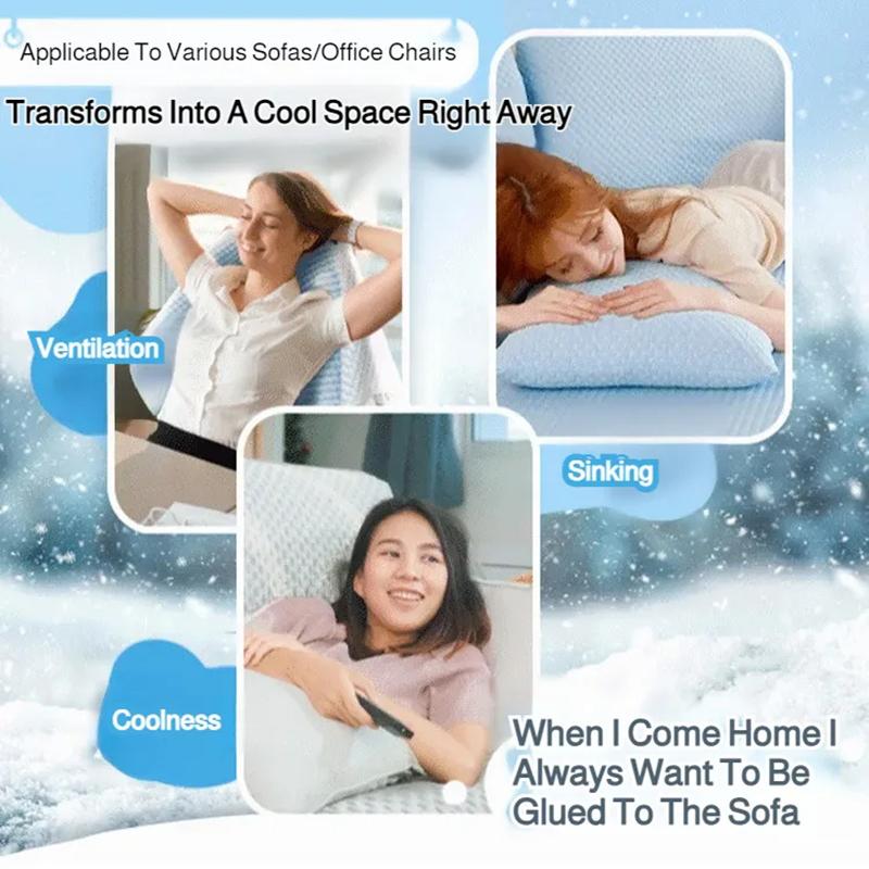 Breathable Cooling Mattress Skin-friendly Comfortable Ice Silk Bed Mat Pad Soft Lightweight Smooth Air Condition Cushion