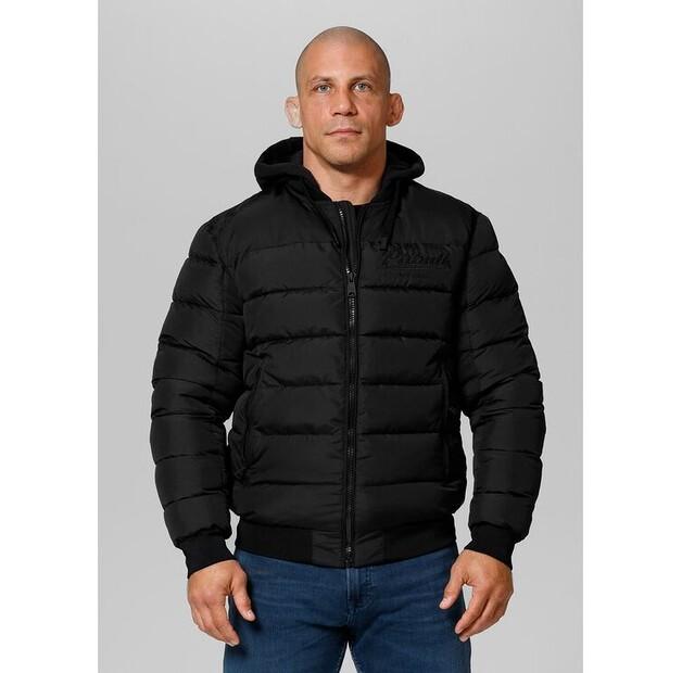 Куртка зимняя PITBULL Мужская с капюшоном, потайной, размер L