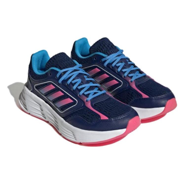 Adidas Galaxy Star M Cushioning, Wear Resistant Low Top Running Shoes Women's Blue IF5401