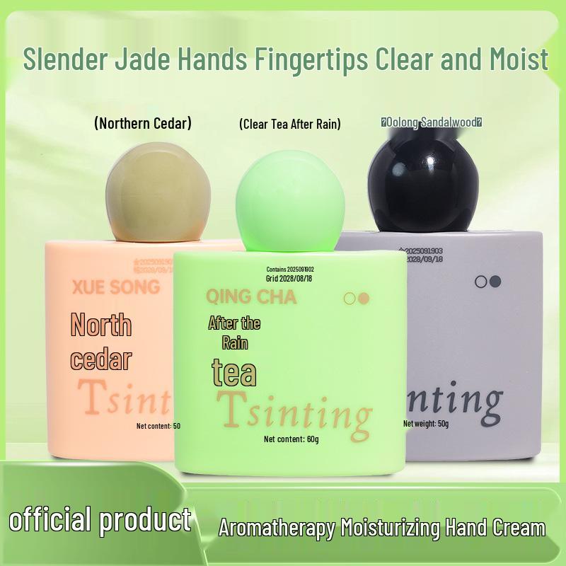 Moisturizing Hand Cream with Horse Oil for Dry, Cracked Skin - Scented Body Lotion, Perfect as a Small Gift