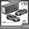 MINI GT 1:64 Nissan GT-R 2013 NISMO R35 CRS Alloy Model Desktop Collection Ornament Boy Toy Birthday Gift