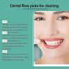Double Floss Picks Biodegradable (50pcs) - Plant Based Natural Dental Floss Sticks- Flossers For Adults Kids - Nontoxic Vegan Tooth Pick Flossers --Yo