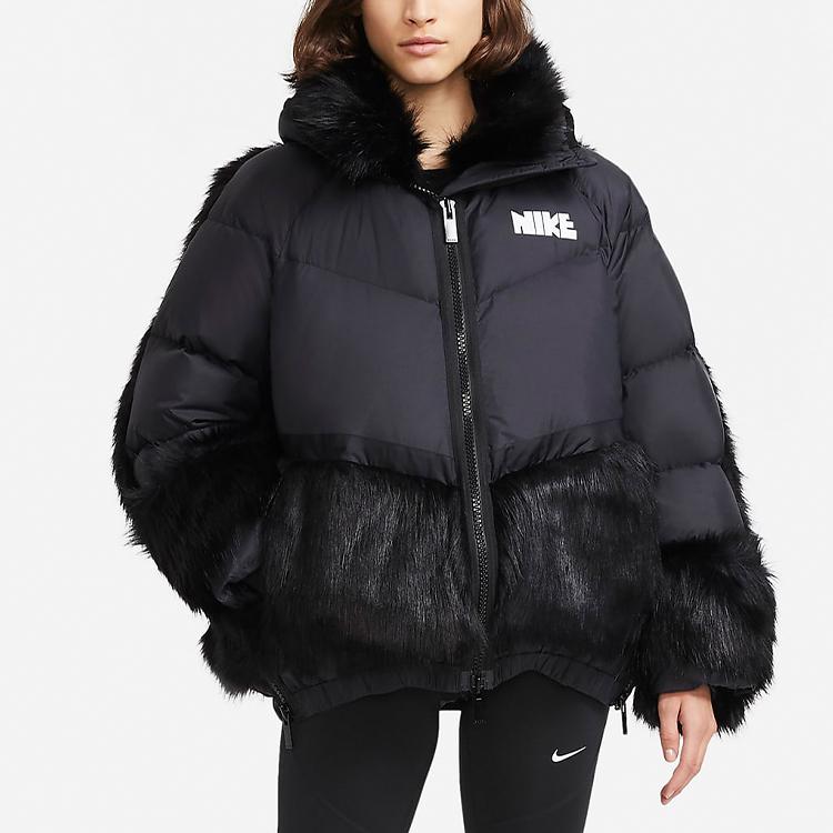 Nike X Sacai Womens Parka Black Women Outerwear CT3267-010