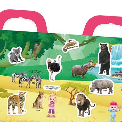 Pinkfong Bebefinn Sticker Book Set 6pk