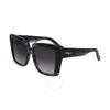 Ferragamo Grau Farbverlauf Quadratisch Damen Sonnenbrille Sf1060s 021 55