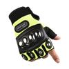 Men's Motorcycle Riding Gloves with Stainless Steel Hard Shell and Anti-Fall Protection for Mountain Biking