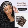 Headbands for Women and Girls Wide Stretchy Boho African Turban Headwrap Knotted Leopard Head Bands Yoga Sweartband Fashion Hair Accessories