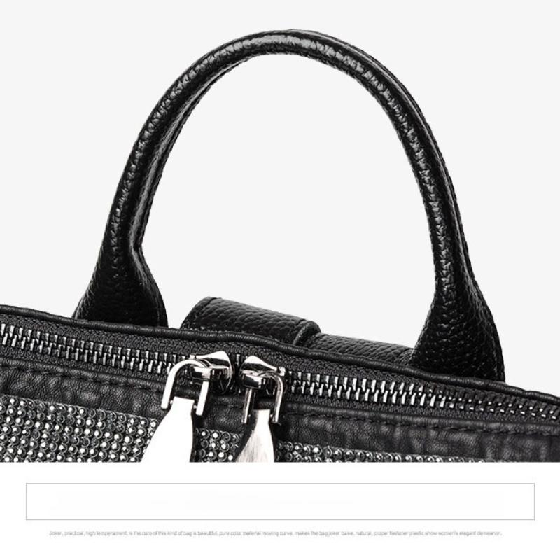 Women's New Fashion Korean Style Large Capacity Anti-theft Female Travel Backpack All-match Leather Leisure Bag