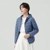 Women Winter Ultralight Hooded Jacket Ultra Thin Warm Lightweight Down Jacket Portable Fashion Hoodies Jacket