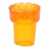 5PCS 22mm Single Angle Cane Tips Imitation Tire Texture Preservative Nonslip Rubber Translucent 7Celsius8in Crutch Tips for Cane