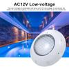 AC12V 45W LED RGB Schwimmbadleuchten 7 Farbwechsel Unterwasserlampe IP68 Wasserdichte Poolleuchte mit Fernbedienung