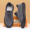 Calçados de proteção trabalhista Sapatos masculinos Botas de couro impermeáveis de cano baixo para verão Sapatos masculinos antiderrapantes e resistentes ao desgaste para trabalho e lazer