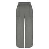 Women's Loose And Comfortable Casual Fashion Solid Color Pocketed Pants