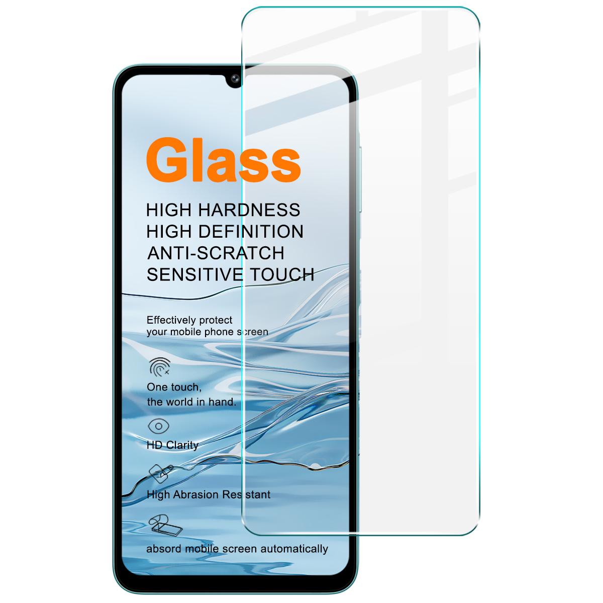 

For Samsung Galaxy M17e 5G Tempered Glass IMAK H Screen Protector Film Support Fingerprint Samsung Galaxy M17e 5G прозорий
