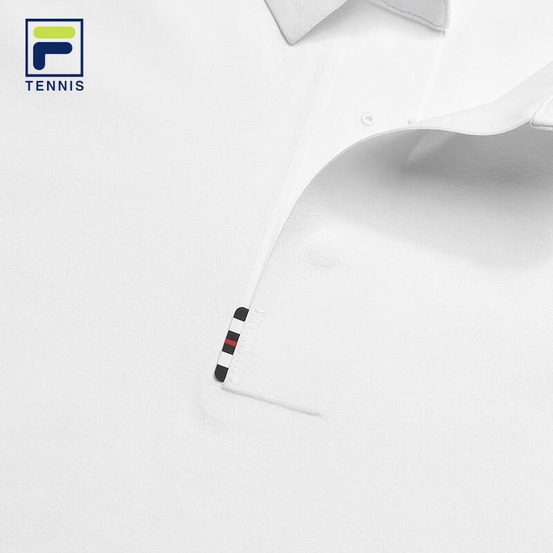 FILA Men's Knitted Short-Sleeve Polo Shirt