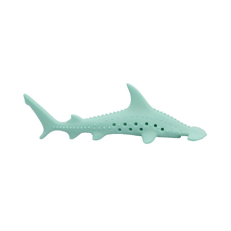 Catnip Silicone Fish Toy for Cats - Chewing, Teeth Cleaning Molar Toy
