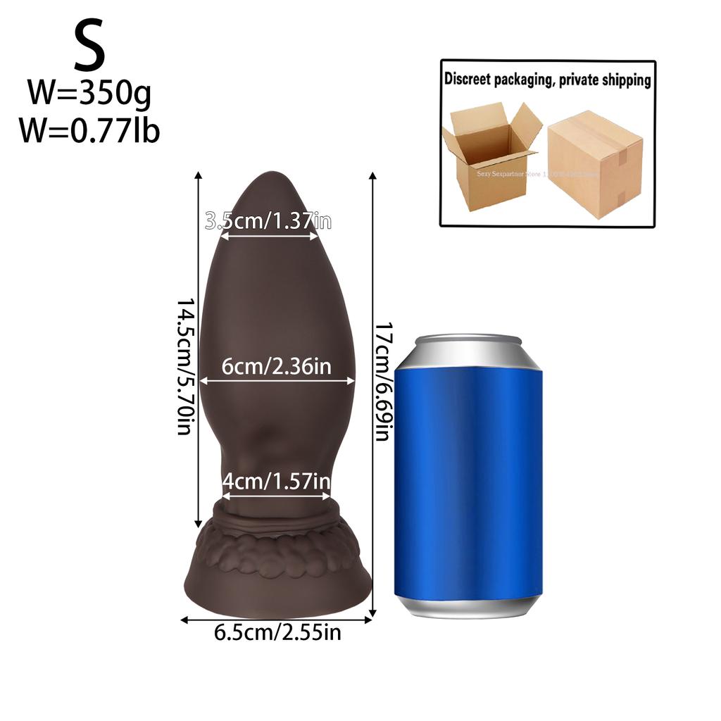 Soft Super Huge Anus Plug Anus Expander Silicone Big Anal Dildo For Man/Woman Anal Dilator Ass Butt Plug Dildo Anal Stimulation