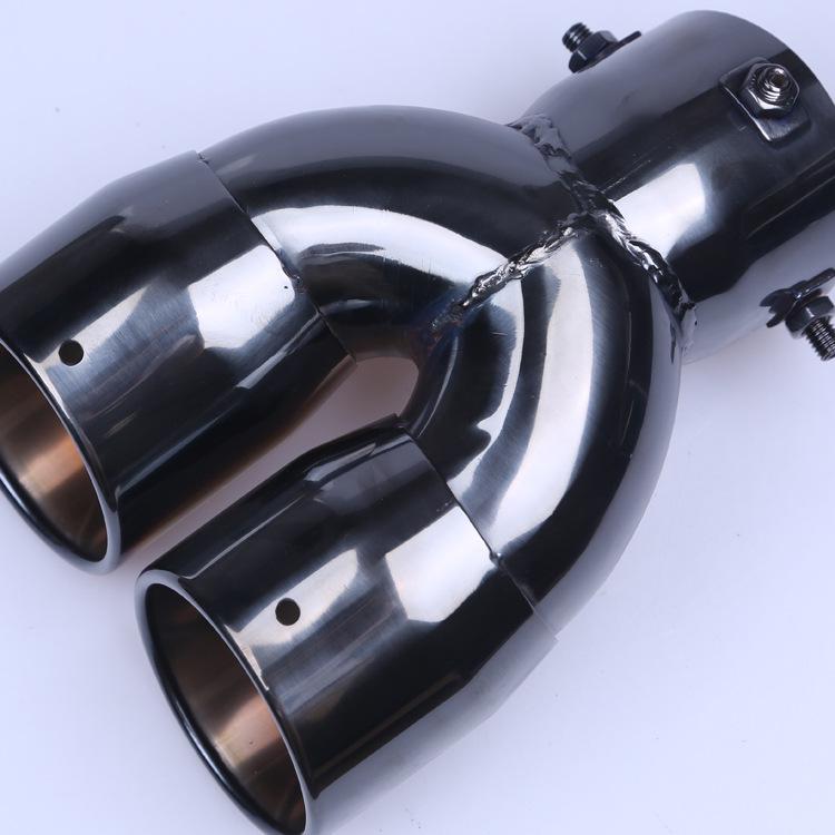 Tailpipe for IX35 Highlander, Sportage KX5, Sonata, 12CRV, Lexus SUV - Titanium Black Gold Finish