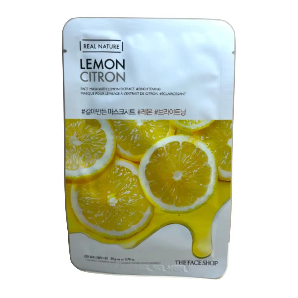The Face Shop Ground Mask Sheet Lemon 20 Sheets