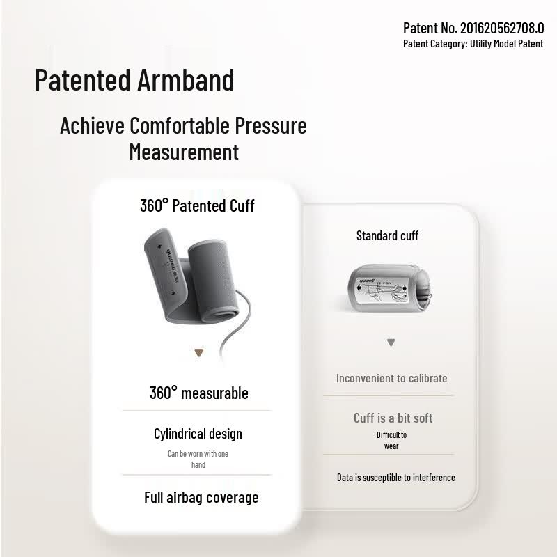 YUWELL Voice Large Screen Arm Blood Pressure Monitor