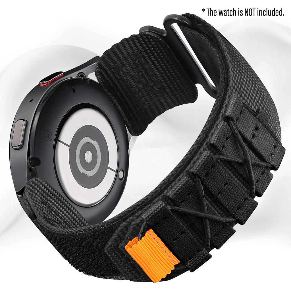 Outdoor Sport Nylon Strap for Samsung Galaxy Watch 7 6 5 40 44mm Classic 22 20mm Bracelet for Huawei Watch 4 GT3 4 Pro Band
