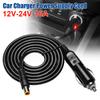 Car Charger Universal Power Cord 12V-24V Auto Cable For Cars DVR Bluetooth Speakers Camera GPS Laptop DC7909