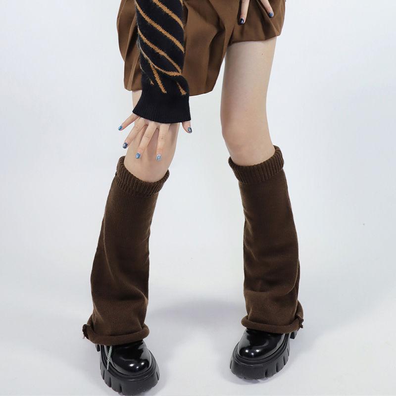 Loose Mid-long Socks Calf Socks Plus Size Oversized Flared Leg Warmers