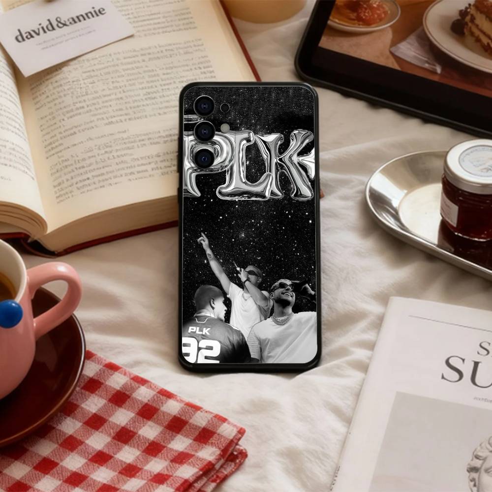 Trendy PLK F-French Rapper    Phone Case For Samsung S 25,24,23,22,30,21,10,9,Ultra,Plus,Lite,FE,4,5 G Soft Black Case