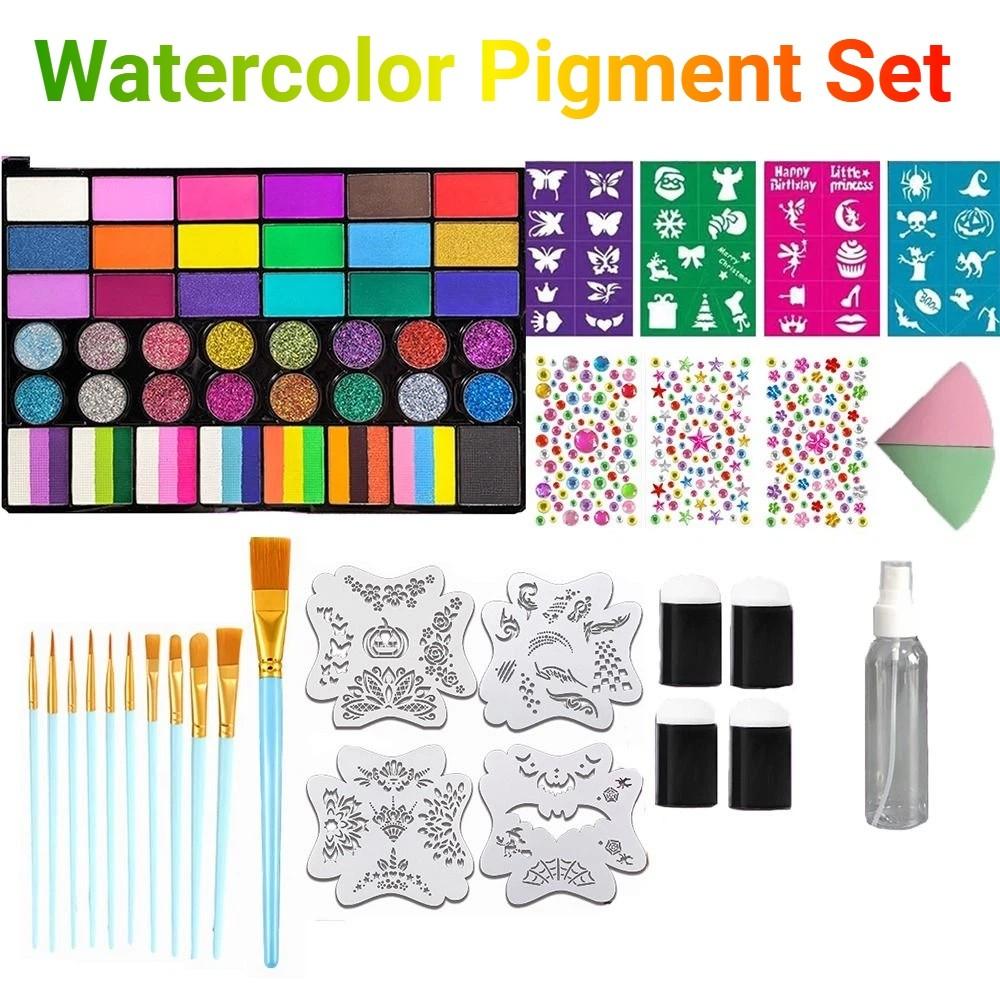 42 Colors Watercolor Paint Set Vivid Colors Watercolor Pigment Set Stage Show