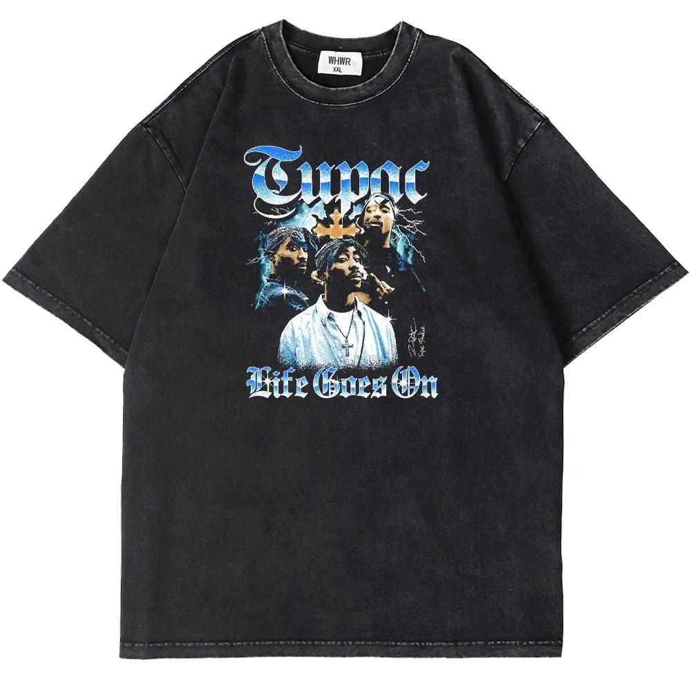 Summer Men's Fashionable Butterfly Print Casual Hip-hop Street Style Retro Halo Dyed Men's Round Neck T-shirt