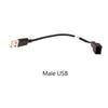 New 4 PIN To USB Plug CD Radio Cable Connector Adapter For Mitsubishi PAJERO ASX