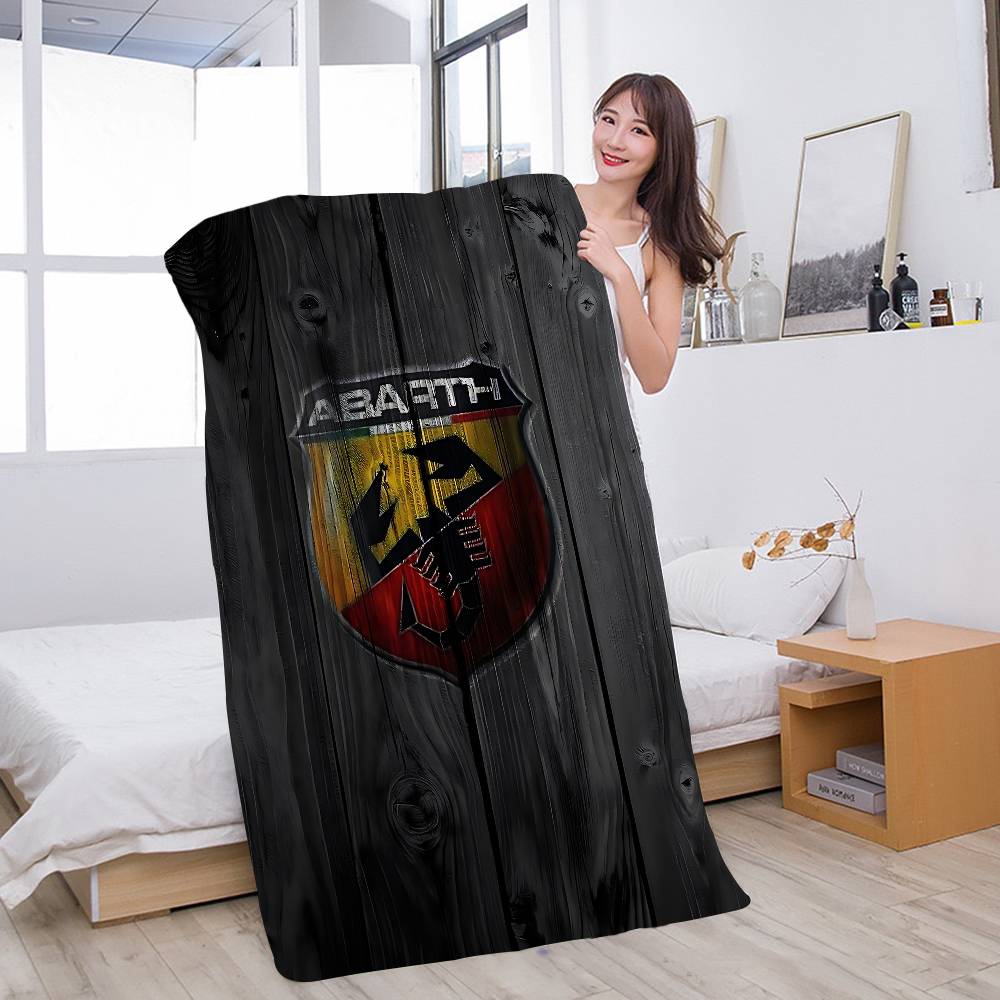 A-AbarthS-S LOGO Microfiber Beach Towel Absorbent Quick Dry Soft Yoga Swimming Resort Mountain Climbing Towel