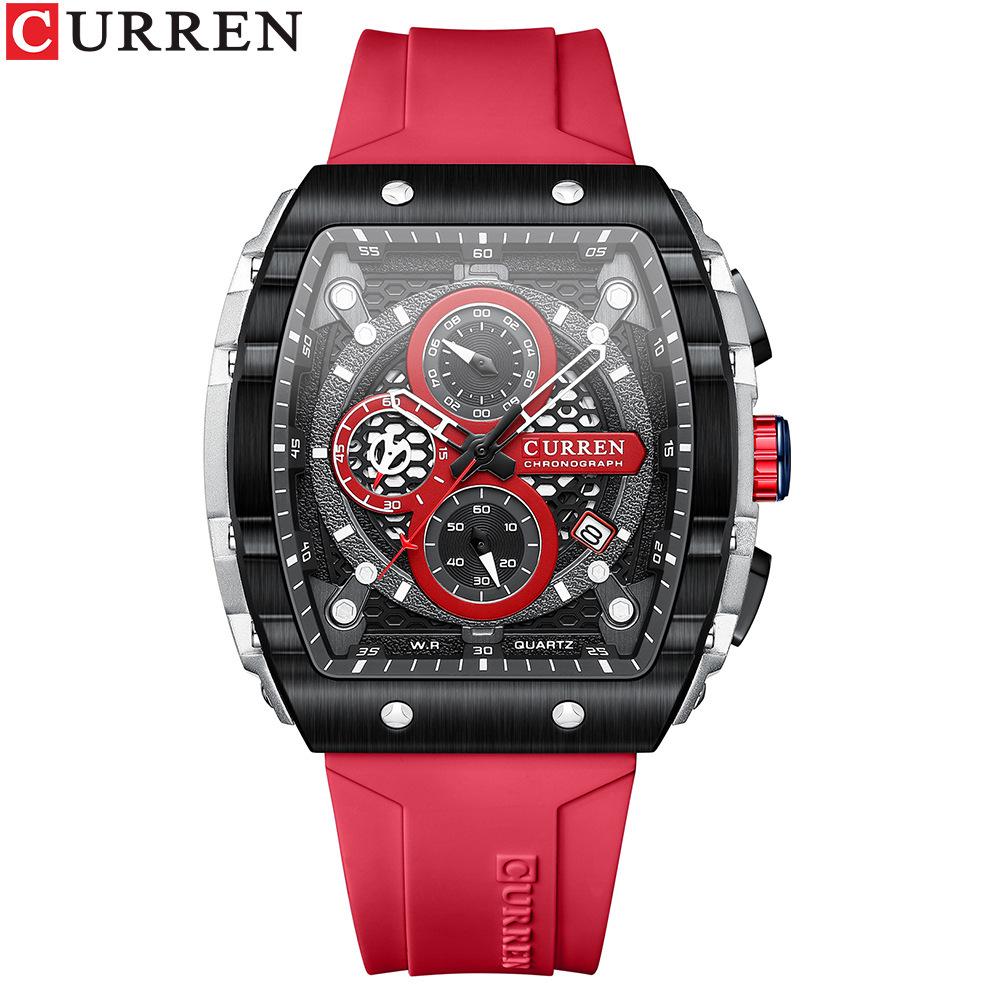 CURREN Men's Multifunction Chronograph Sports Watch 8442