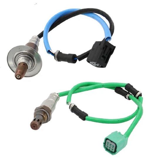 NEW 2Pcs for 2007-2009 Honda CRV 2.4L l4 Upstream & Downstream Oxygen O2 Sensor