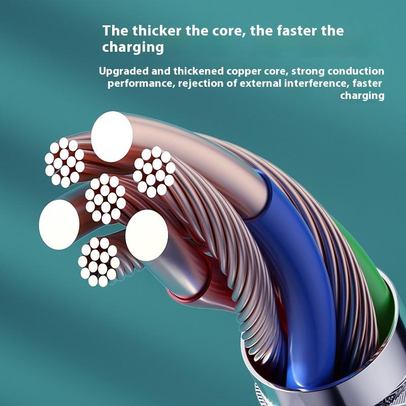 Data Cable Braided Cable with Packaging 100W Fast Charging Cable Double Head Typec Charging Cable