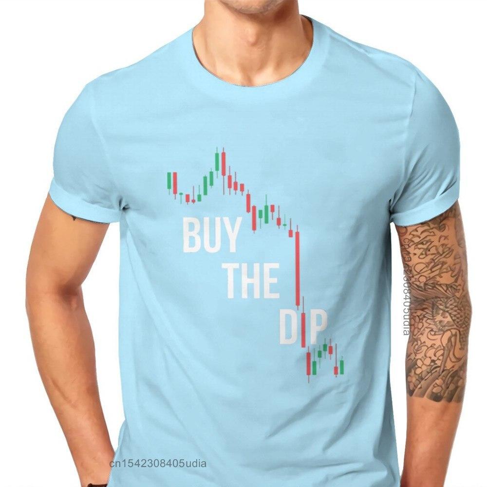 Buy The Dip Btfd Bitcoin Cryptocurrency Meme T Shirt Vintage Graphic Oversized O-Neck Tshirt Top Sell Harajuku Men's Streetwear