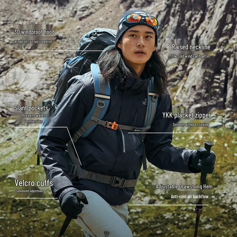 PELLIOT Classic 2.0 Pro 3-in-1 Winter Jacket