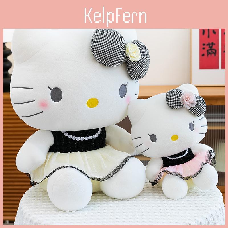 Peluche di Hello Kitty Personaggio dei Cartoni Animati Bambola Morbida Regalo Per Bambine