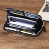 New Ostrich Pattern Men's Handbag Long Fashion Suit Clip Wallet Multi Functional Storage Bag Trendy