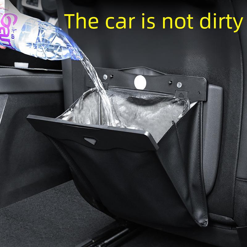 Hanging Foldable Car Trash Bag - Multifunctional Interior Accessory