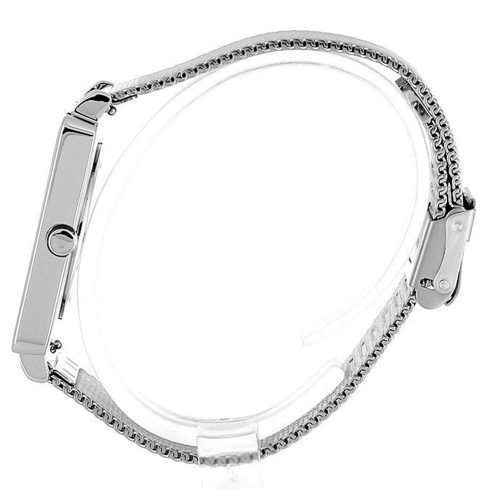 Pierre Lannier Watch Rekare Collection Mesh Belt P210F138 Imported Silver x Black [Pierre Lannier] Men's [Regular Product]