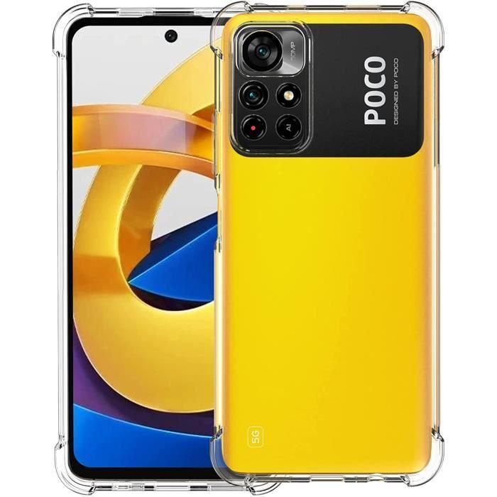 Coque - Phonillico® - Xiaomi POCO M4 PRO 5G - Silicone Souple - Ultra Slim - Transparent