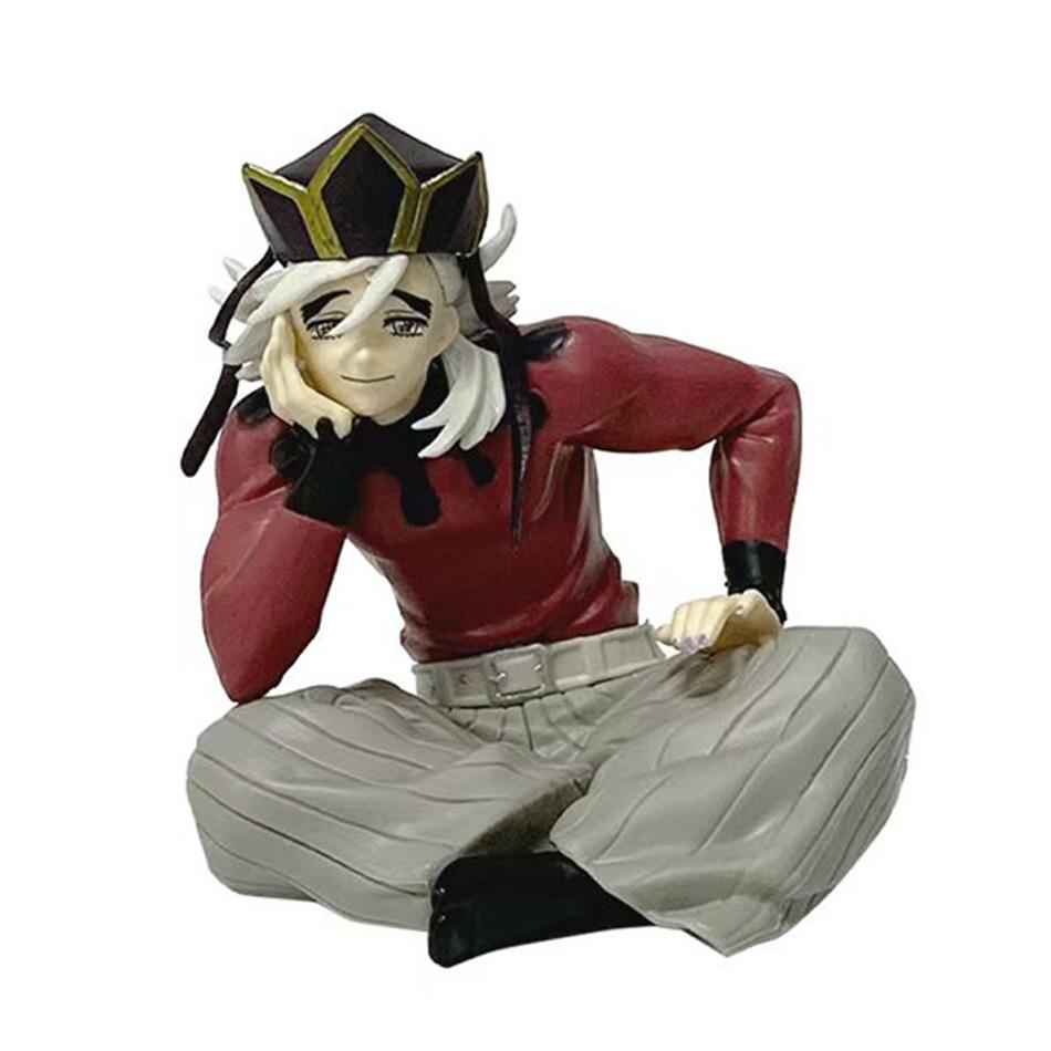 

Demon Slayer: Kimetsu no Yaiba Infinite City Chapter Douma POLYVINYL CHLORIDE Animation Figurine Collection Line Miniature for Tabletop Decoration
